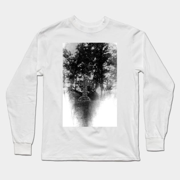 cross on the hill Long Sleeve T-Shirt by lovefromsirius